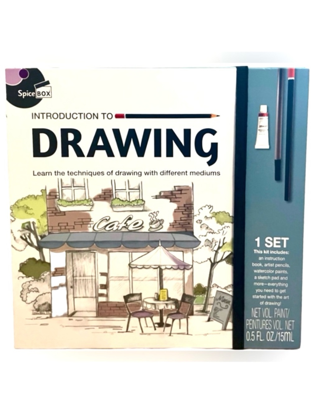 3/$15 Introduction to Drawing Techniques of Drawing Different Mediums 17 Pc Kit